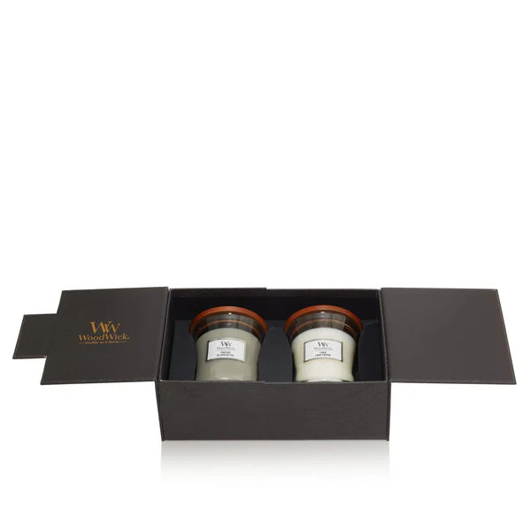 Deluxe Cadeauset - 2x Medium Geurkaarsen