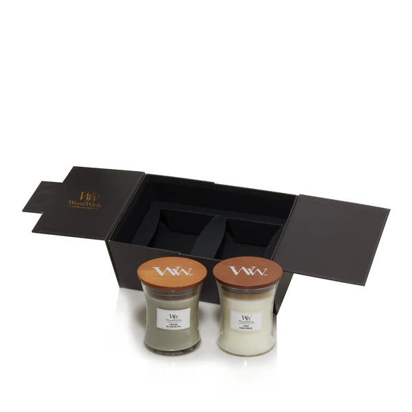 Deluxe Cadeauset - 2x Medium Geurkaarsen