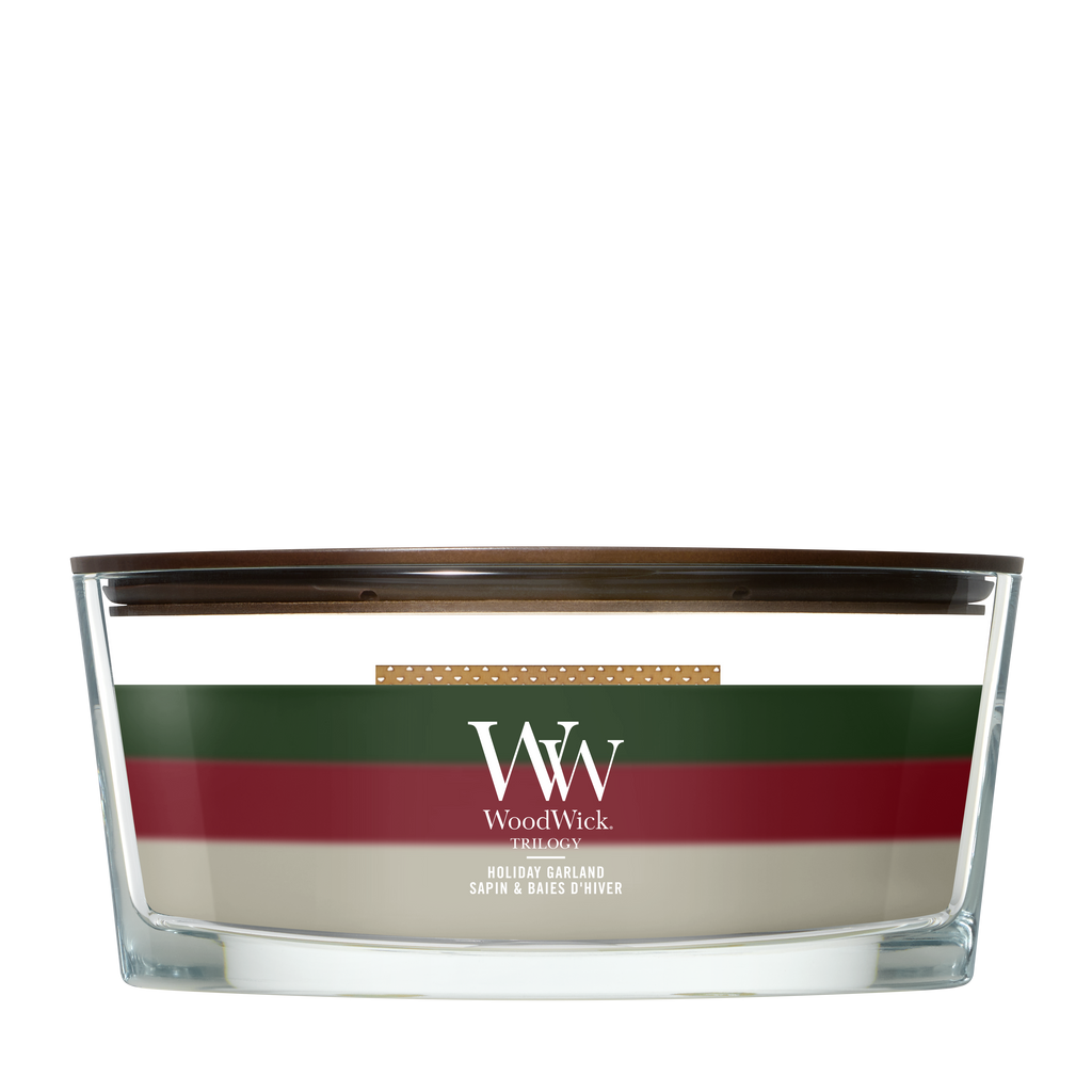 Bougie parfumée Ellipse Trilogy Couronne de Noël