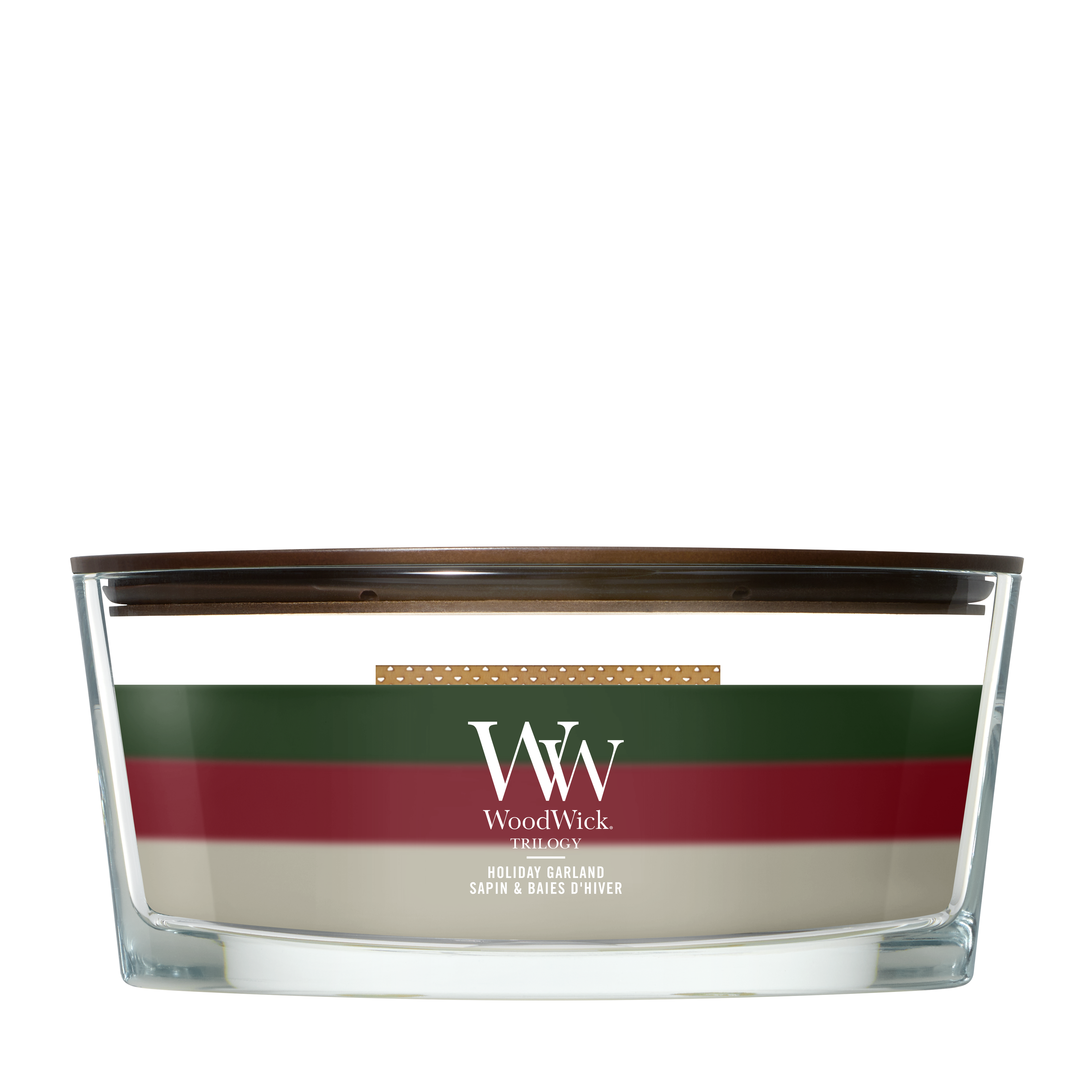 Bougie parfumée Ellipse Trilogy Couronne de Noël