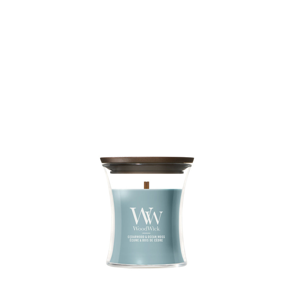 Mini bougie parfumée Bois de cèdre et Mousse marine