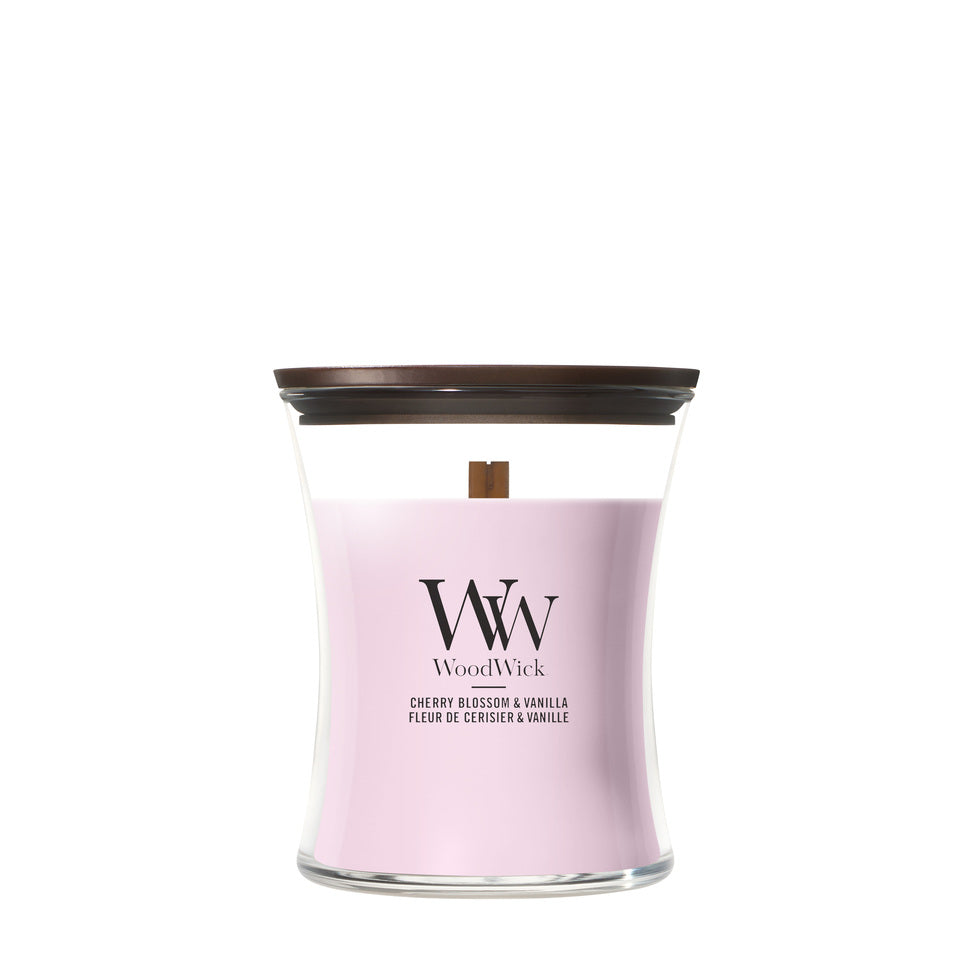 Cherry Blossom & Vanilla Medium Geurkaars