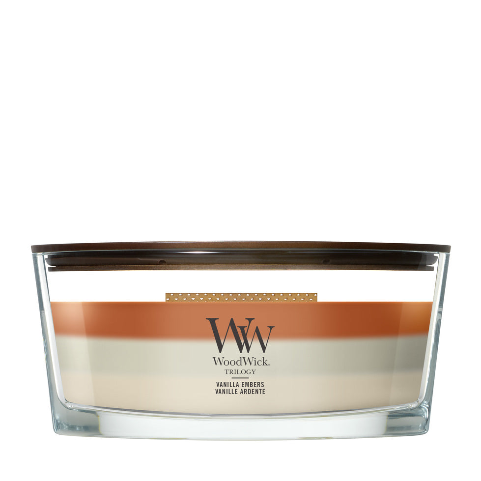 Bougie parfumée Trilogy Vanilla Embers Ellipse