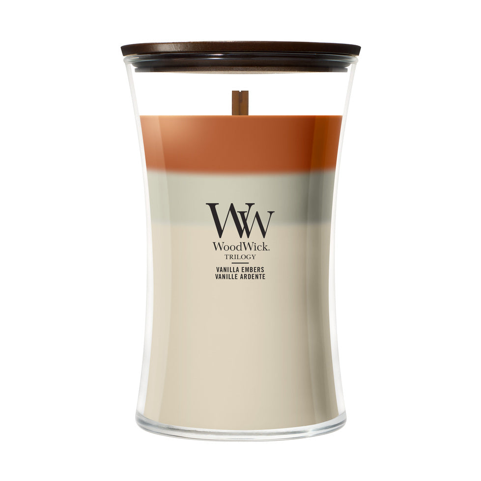 Grande bougie parfumée Trilogy Vanilla Embers