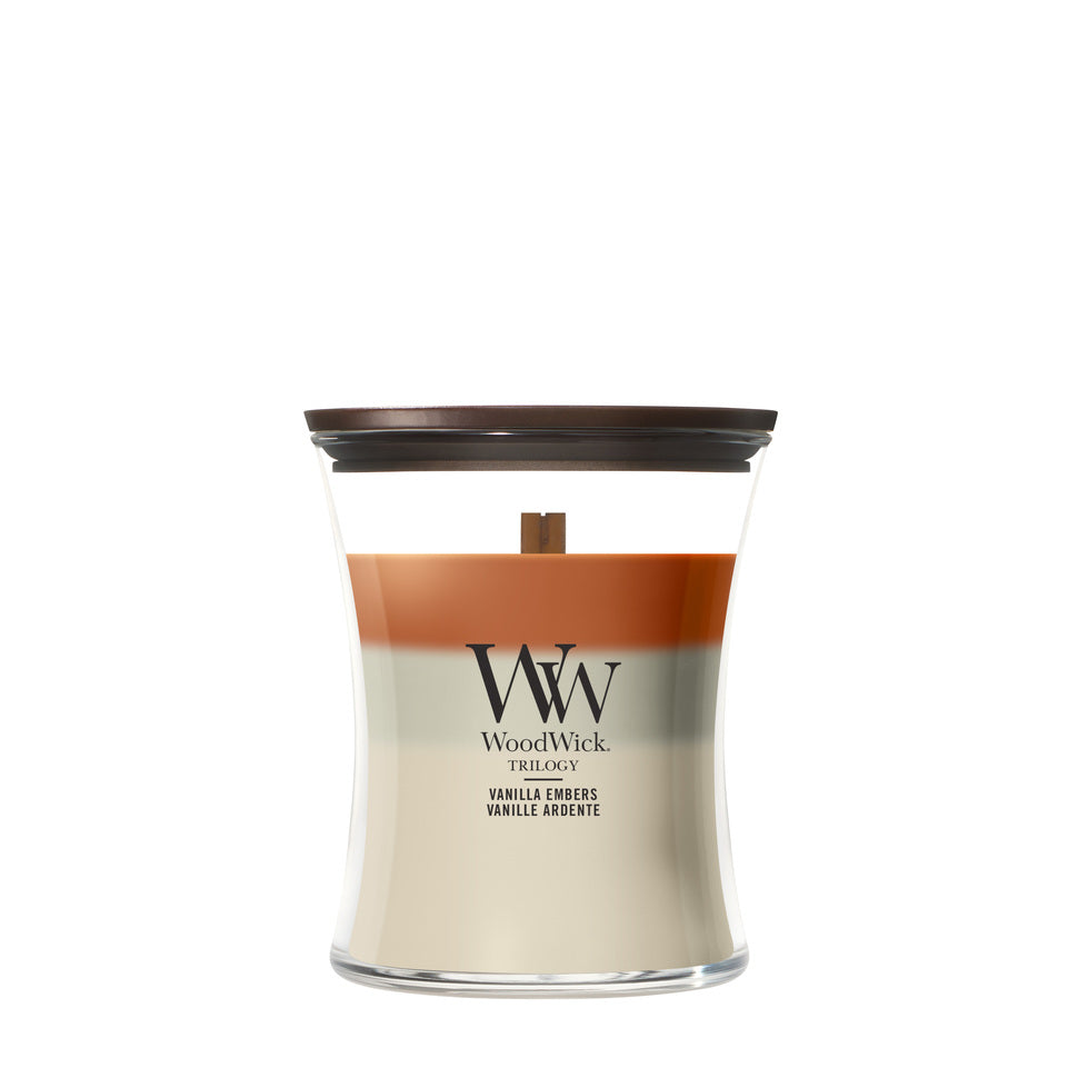 Bougie parfumée moyenne Trilogy Vanilla Embers